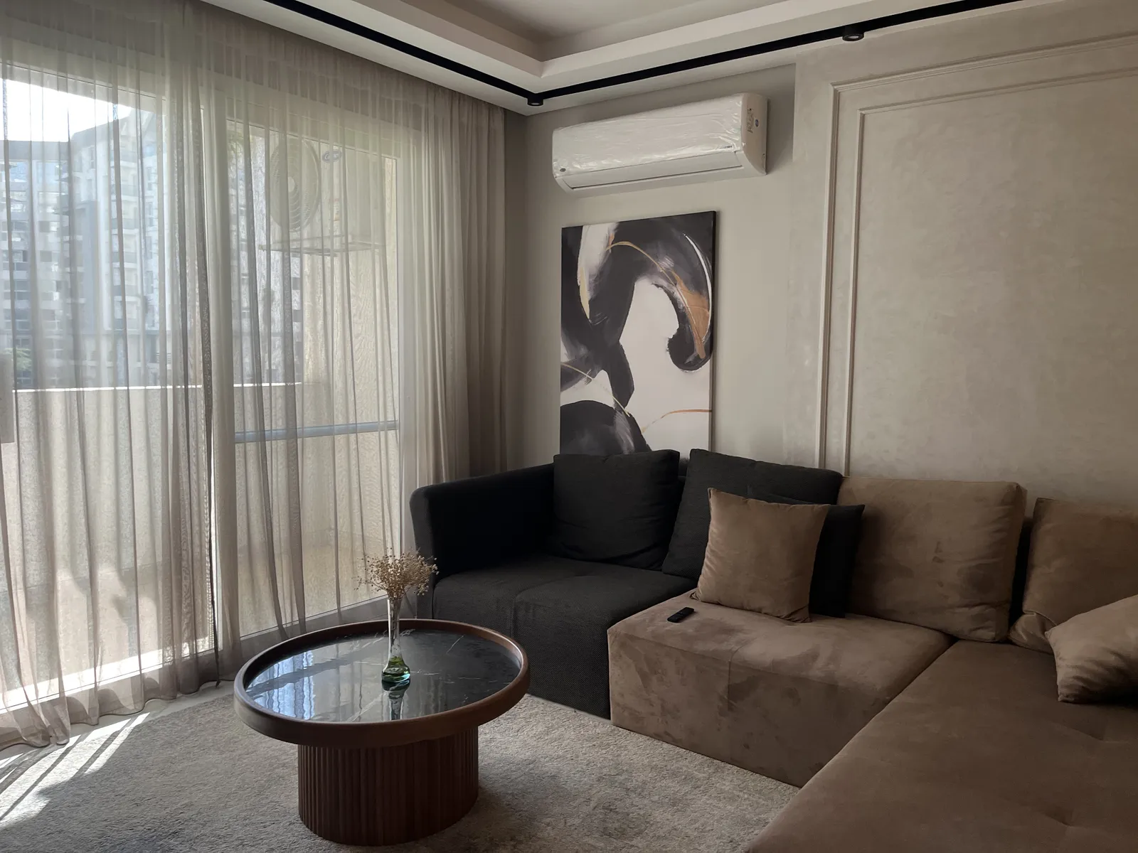 Living room at The Loft